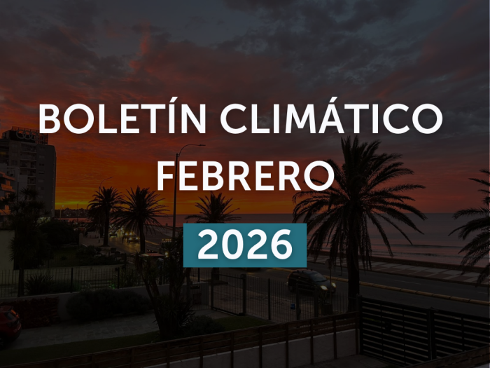 Imagen de portada del boletín climático del mes de febrero 2026